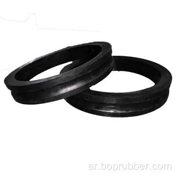 ملحقات مطاط Cableway Ropeway Rubber Wheel Liner